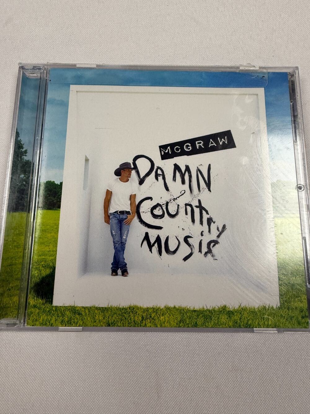 Tim McGraw Damn Country Music CD 2015 Big Machine Album Humble And Kind